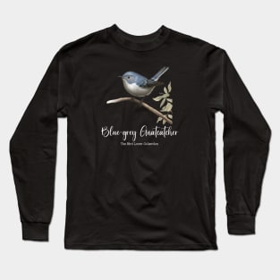 Blue-grey Gnatcatcher - The Bird Lover Collection Long Sleeve T-Shirt